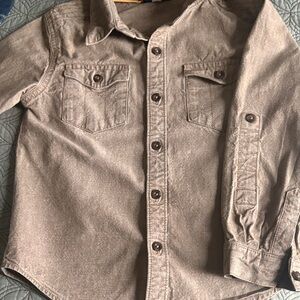 OshKosh B'gosh Gray Button-Up Shirt